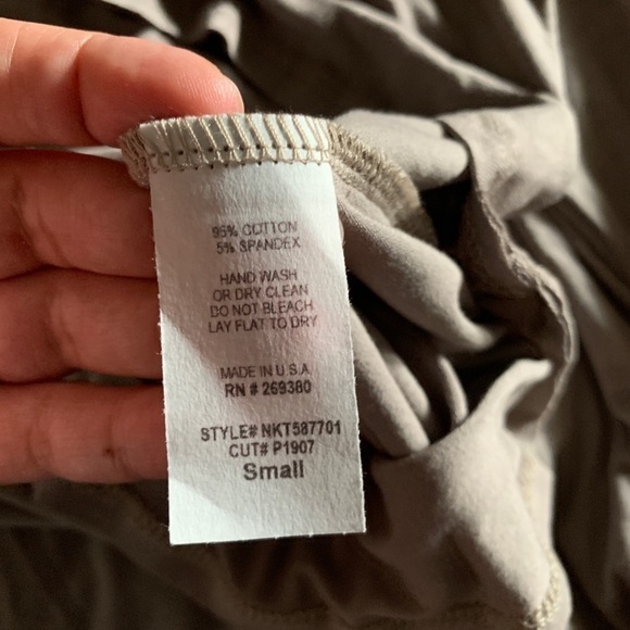 ‘take It Easy’ Sweatshirt in Taupe - Picture 3 of 3